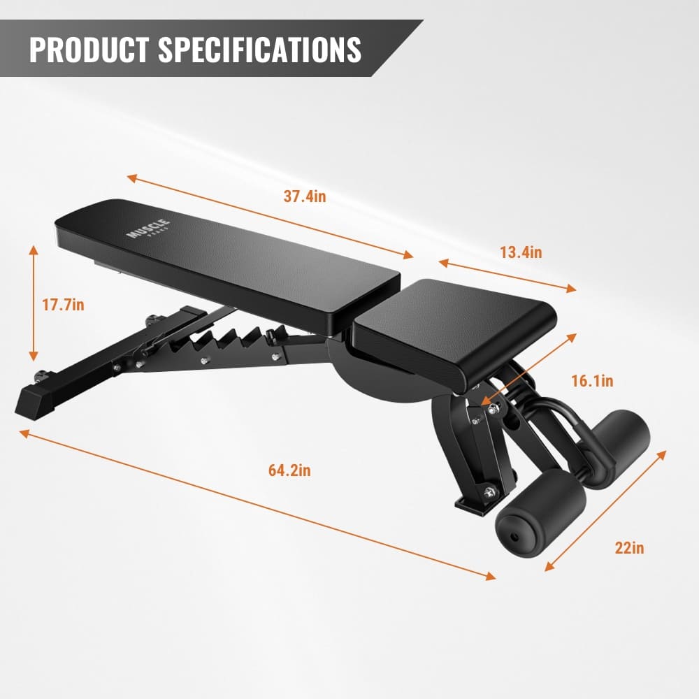 a cool black adjustable weight benches muscle peaks