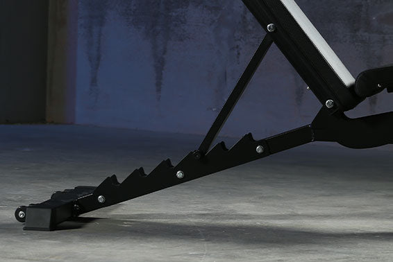 The adjustable part on the weight bench