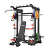 An all in one home smith machine
package which has bench and pull-up bar and etc.