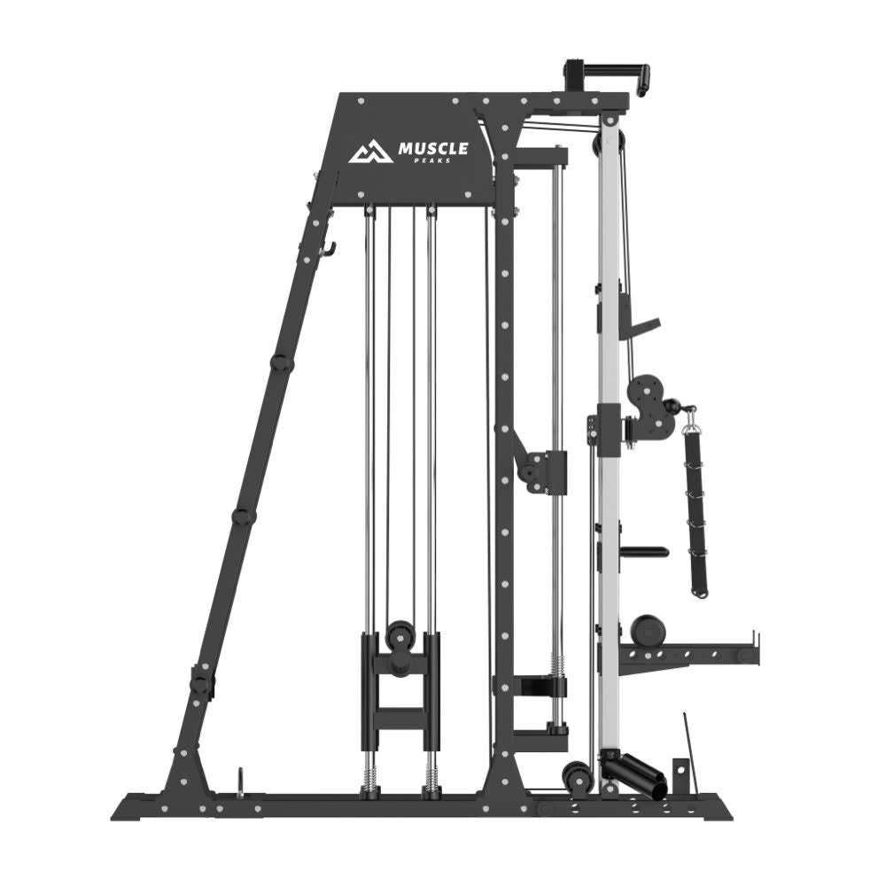 The ultimate all-in-one multifunctional smith machine muscle peaks