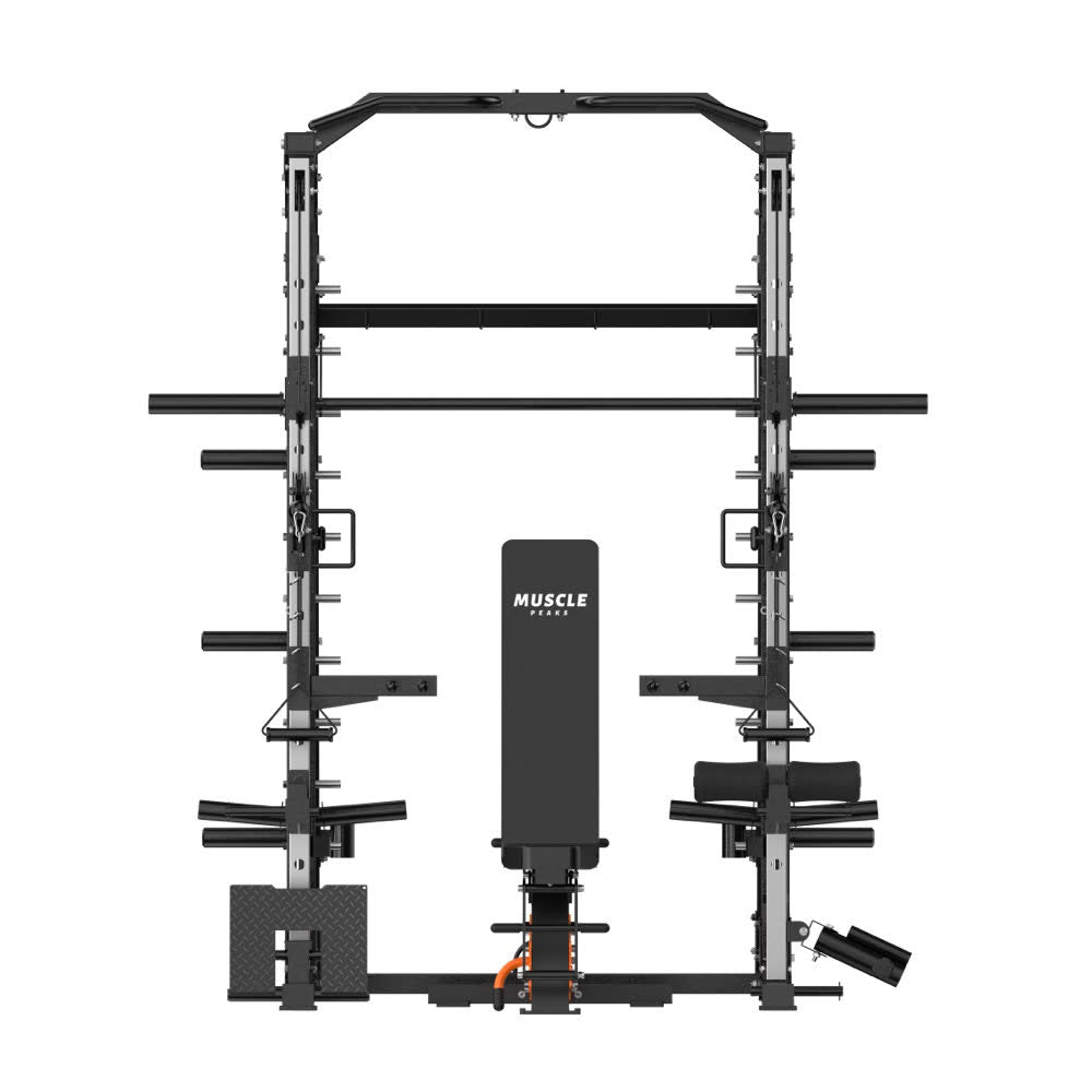 The ultimate all-in-one multifunctional smith machine muscle peaks