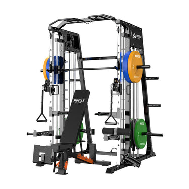 The ultimate all-in-one multifunctional smith machine muscle peaks